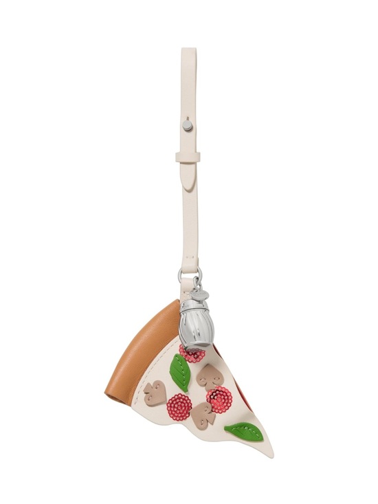 kate spade Other - New Kate Spade NYC Pizza Slice Bag Charm with Red and Green Accents